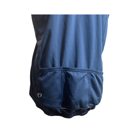 Pearl Izumi Select Unisex Cycling Shirt Sleeveless Pockets Navy Blue Size Medium - Picture 6 of 9